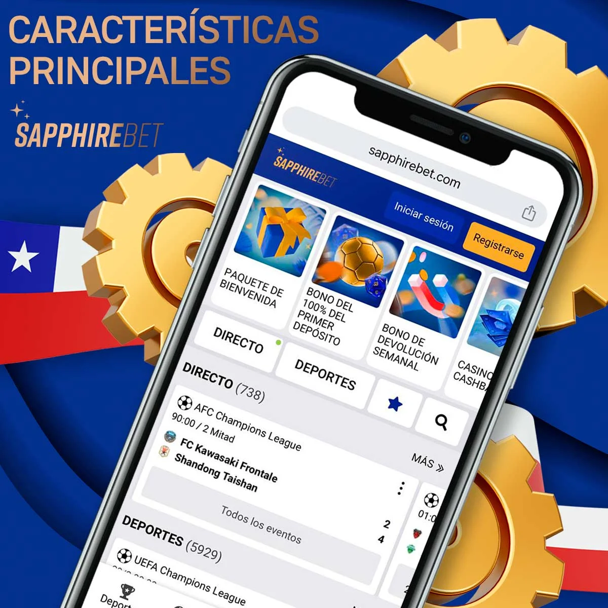 Los principales pros y contras de la app de Sapphirebet en Chile