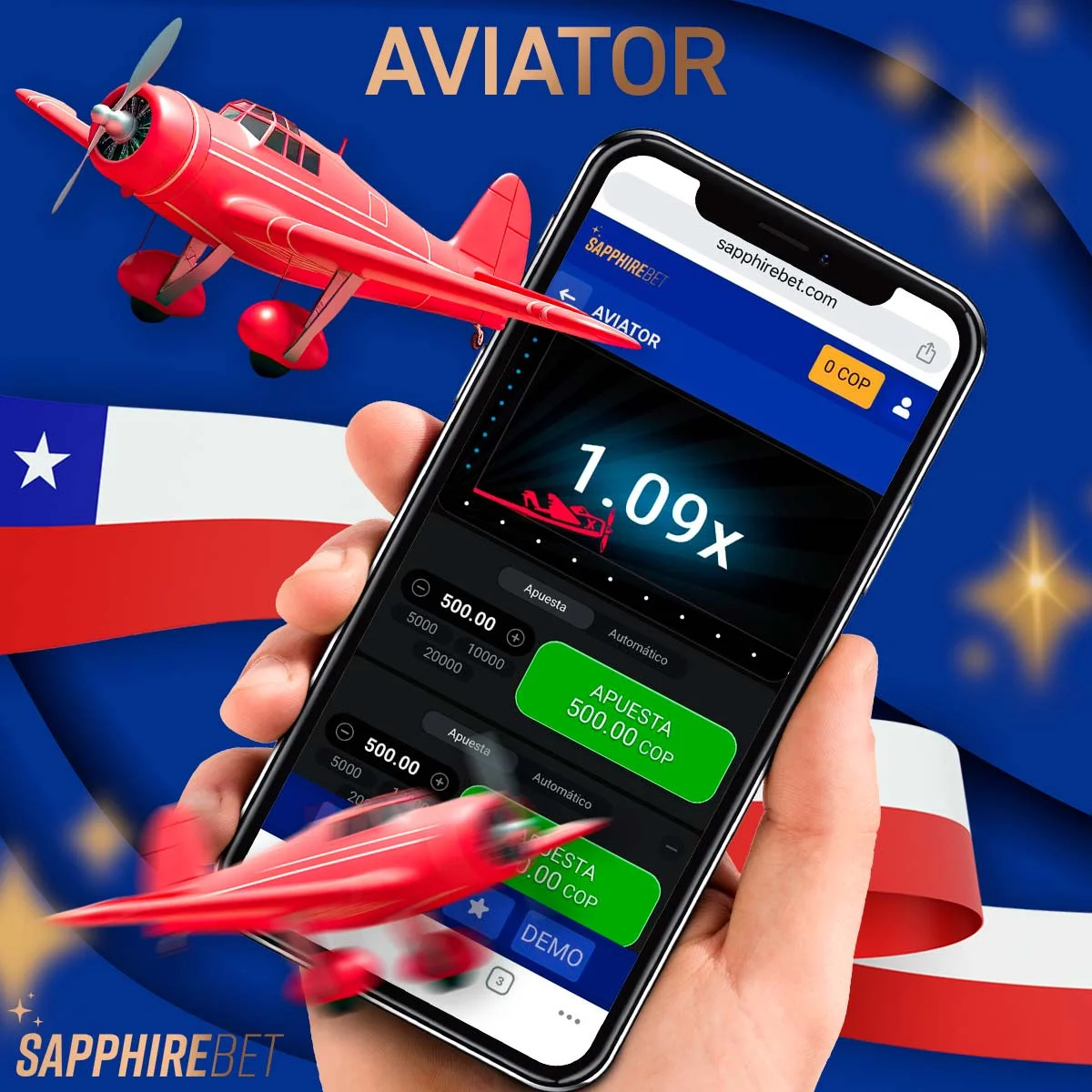 Un repaso al popular juego Aviator de Sapphirebet en Chile