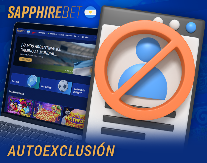 Sapphirebet ofrece una opción autolimitada