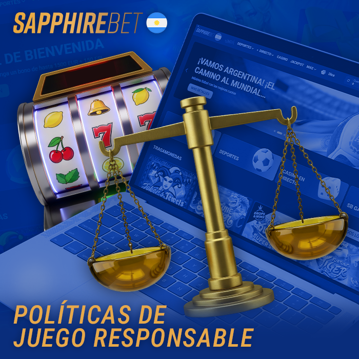 ¿Cuál es la política de responsabilidad de la casa de apuestas Sapphirebet?