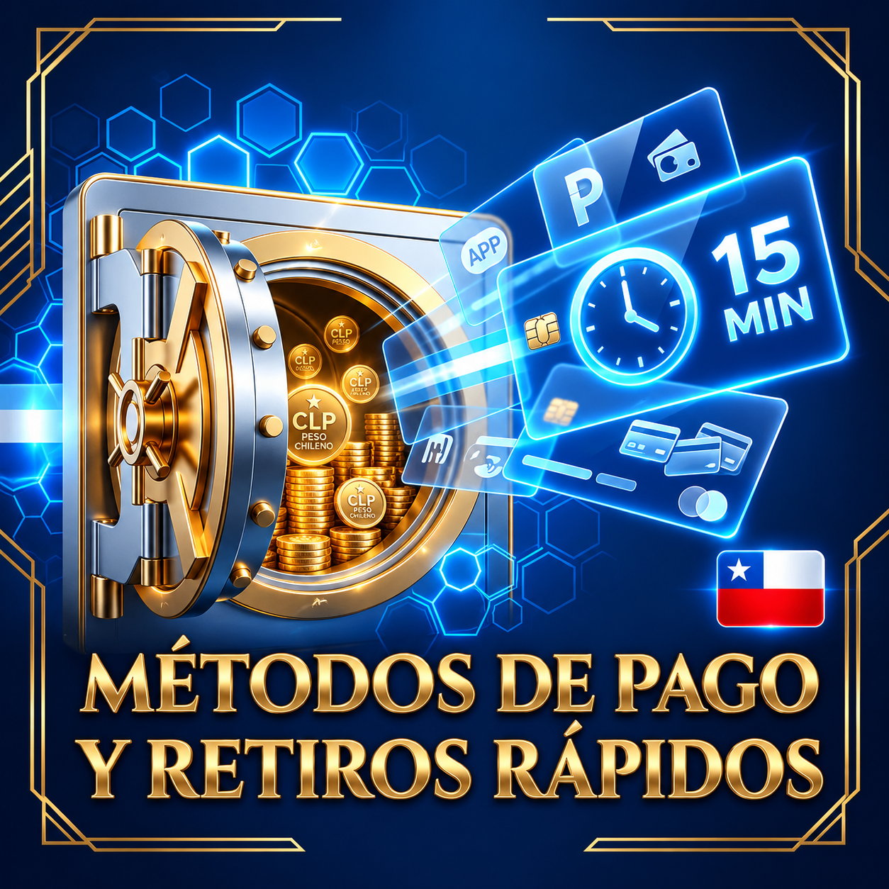 MÉTODOS DE PAGO Y RETIROS RÁPIDOS